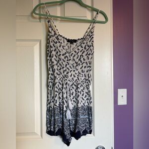 Boho Paisley Print romper